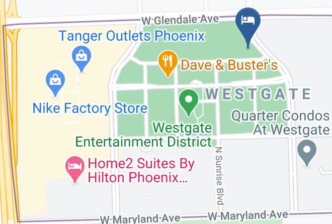 Maricopa - Aloft Glendale At Westgate Maps