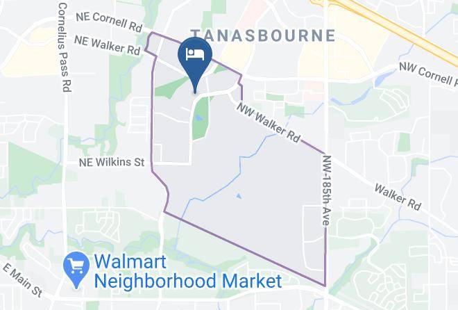 Washington - Aloft Hillsboro Beaverton Maps