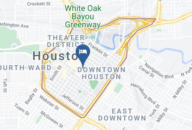 Harris - Le M Ridien Houston Downtown Maps