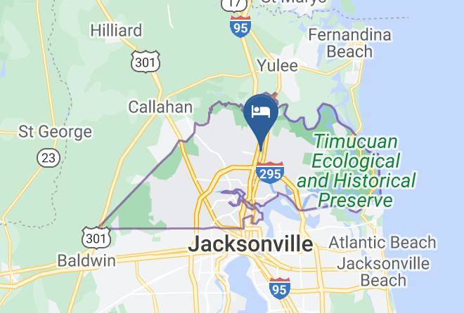 Duval - Aloft Jacksonville Airport Maps