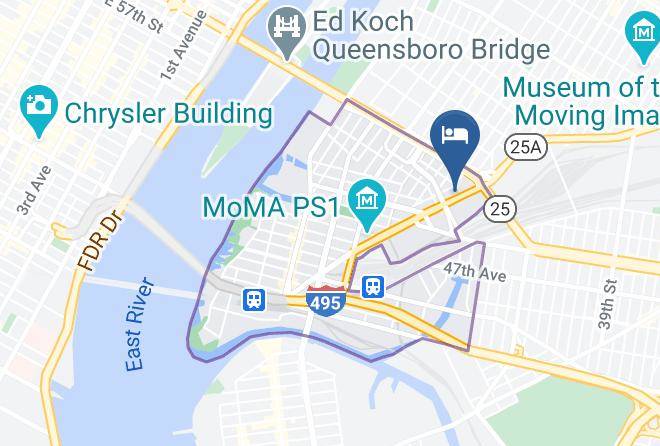 Queens - Aloft Long Island City Manhattan View Maps