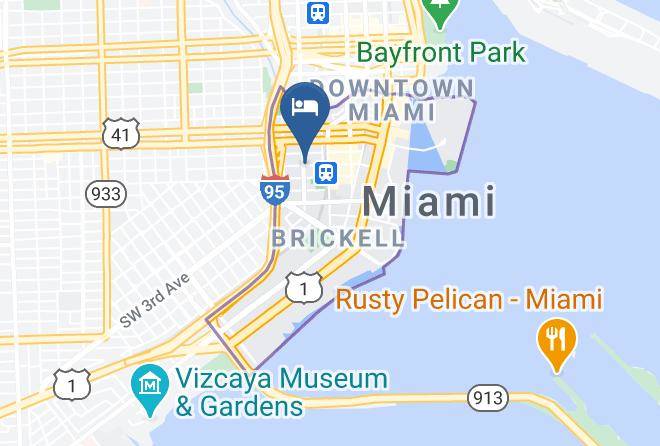 Miami Dade - Aloft Miami Brickell Maps