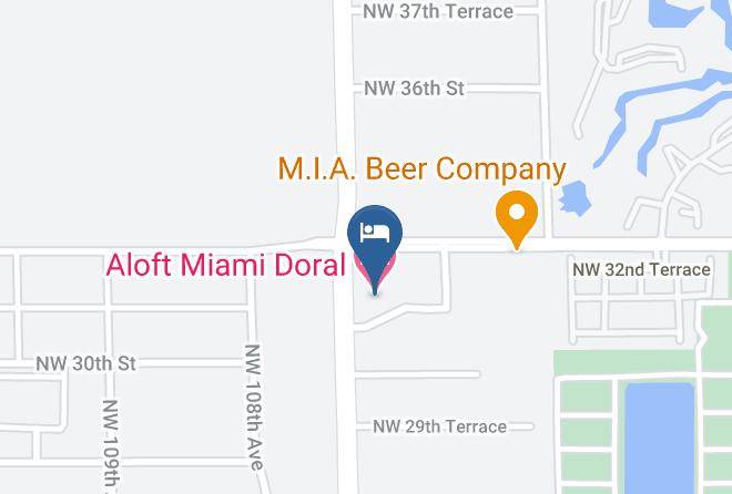 Miami Dade - Aloft Miami Doral Maps