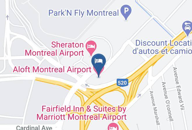 Montreal - Aloft Montreal Airport Maps