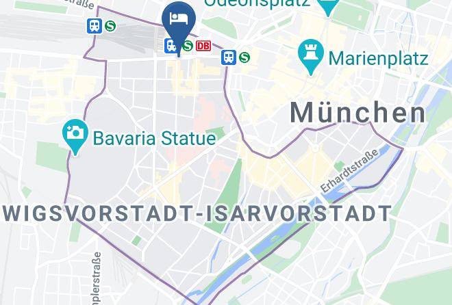 Munich District - Aloft Munich Maps