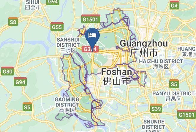 Foshan - Aloft Nanhai Foshan Maps