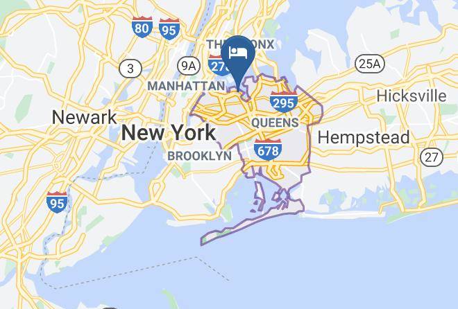 Queens - New York Laguardia Airport Marriott Maps