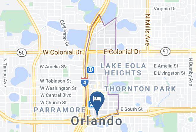 Orange - Aloft Orlando Downtown Maps