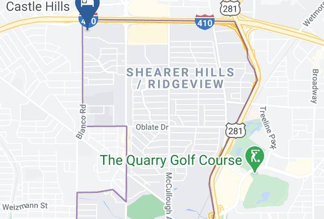 Bexar - Aloft San Antonio Airport Maps