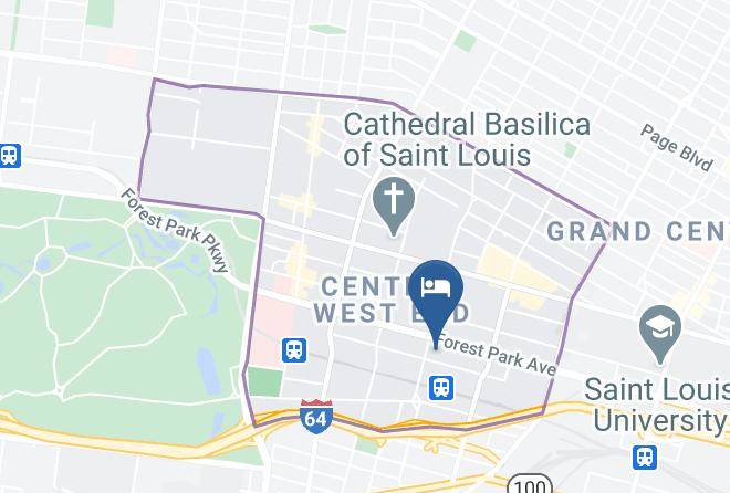 St Louis City - Aloft St Louis Cortex Maps