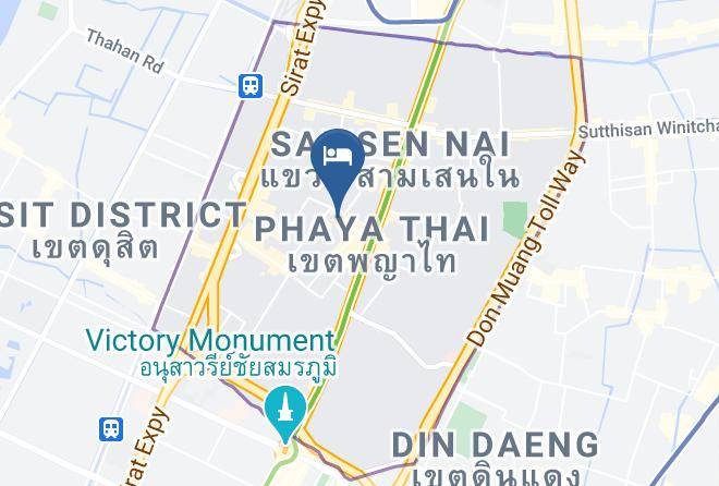 Phaya Thai - Aloft Studio 01 02 Maps
