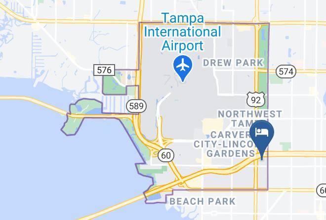 Hillsborough - Aloft Tampa Midtown Maps