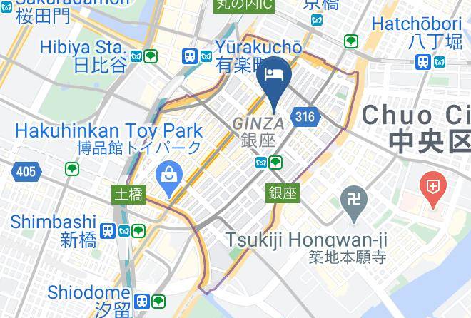 Chuo Ward - Aloft Tokyo Ginza Maps