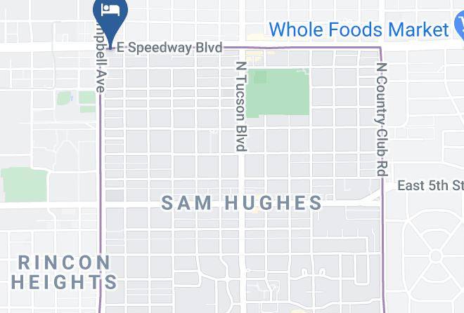 Pima - Aloft Tucson University Maps
