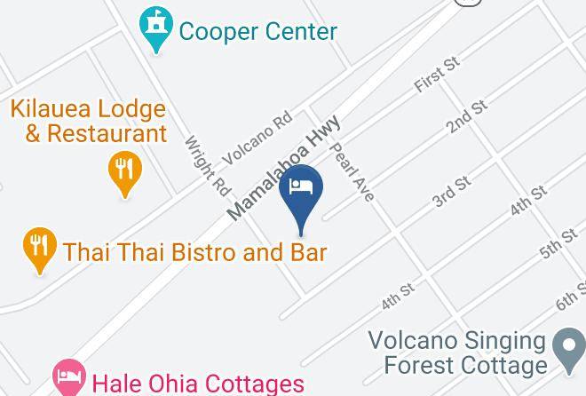 Hawaii - Aloha Crater Lodge And Lava Tube Maps