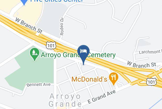 San Luis Obispo - Aloha Inn Maps