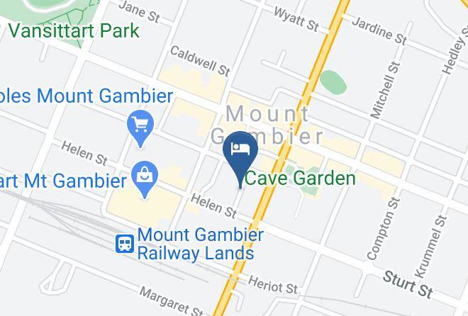 Mount Gambier - Aloha Central Premium Studios Maps