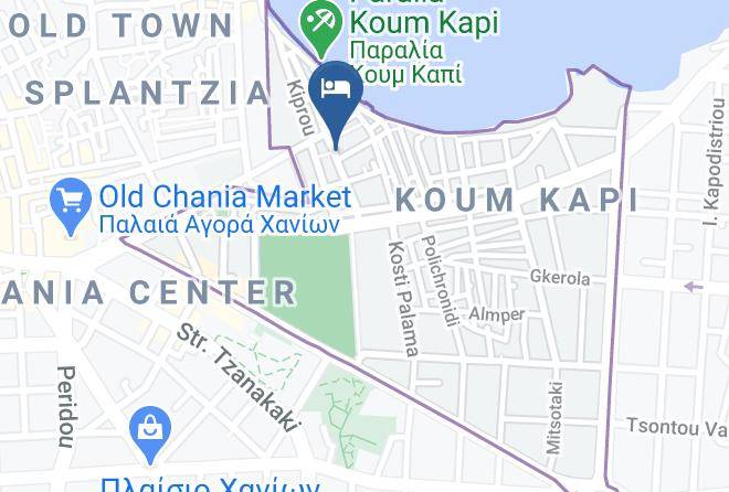 Khania - Aloha Maisonettes Maps