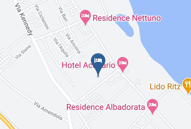 Campobasso - Aloha Park Hotel Maps