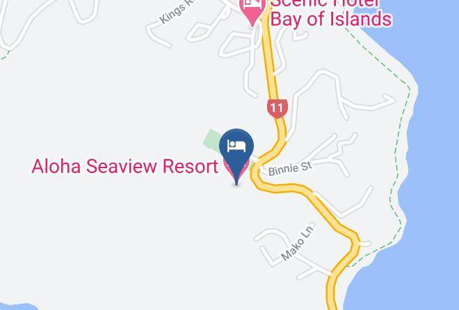 Far North - Aloha Seaview Resort Motel Maps