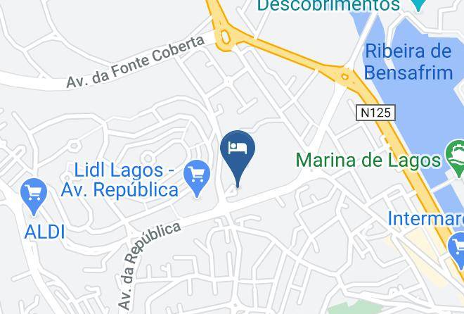 Lagos - Alojamento Akwaaba Maps
