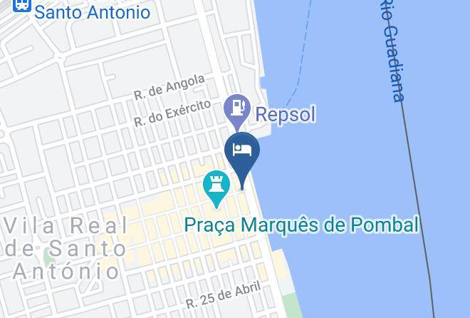 Alojamento Baixa Mar Map