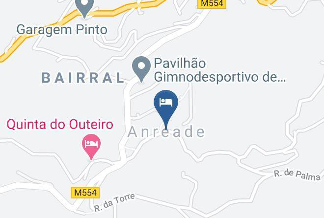 Resende - Alojamento Das Caldas Maps
