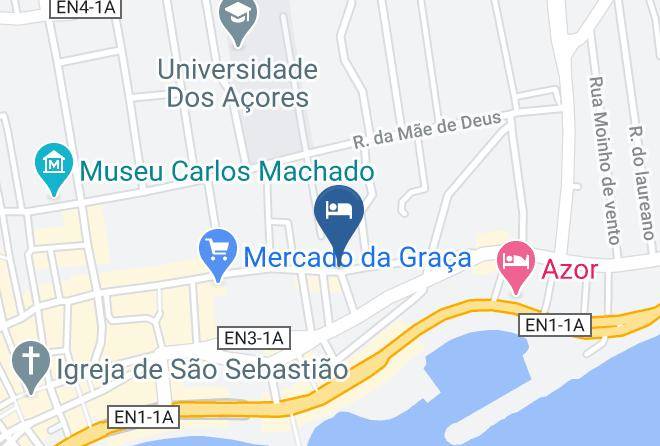 Ponta Delgada - Alojamento Do Arco Maps