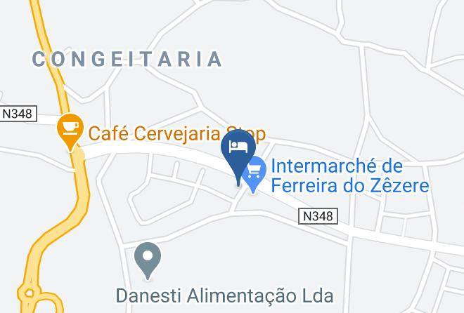 Ferreira Do Zezere - Alojamento Do Zezere Maps