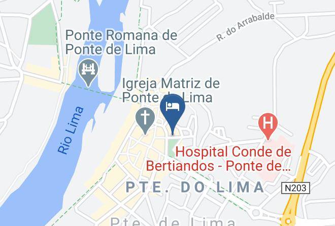 Ponte De Lima - Alojamento Fonte Da Vila Maps