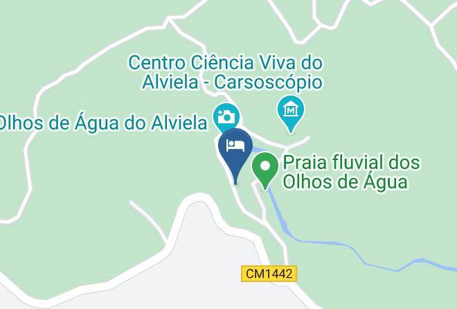 Alcanena - Alojamento Local Bar Olhos D' Agua Maps