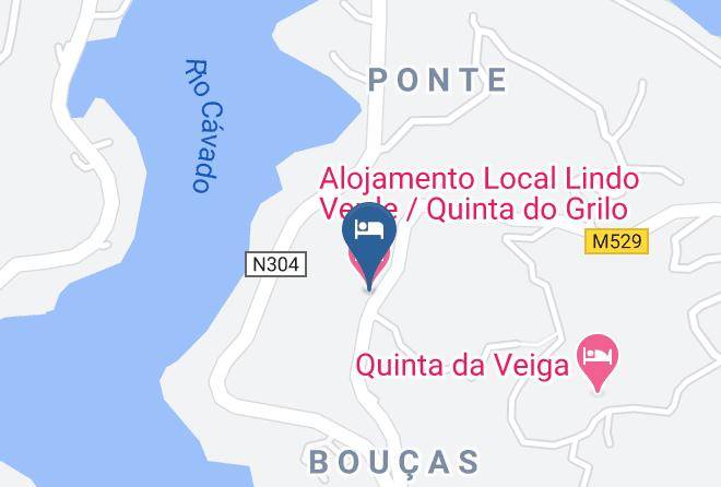 Vieira Do Minho - Alojamento Local Lindo Verde Quinta Do Grilo Maps