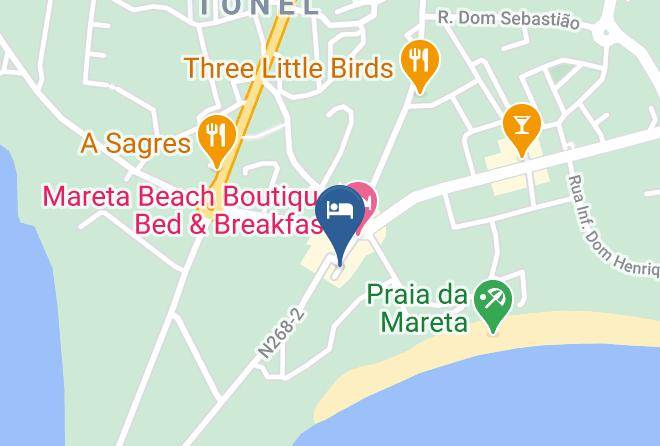 Vila Do Bispo - Alojamento Local Mareta Maps