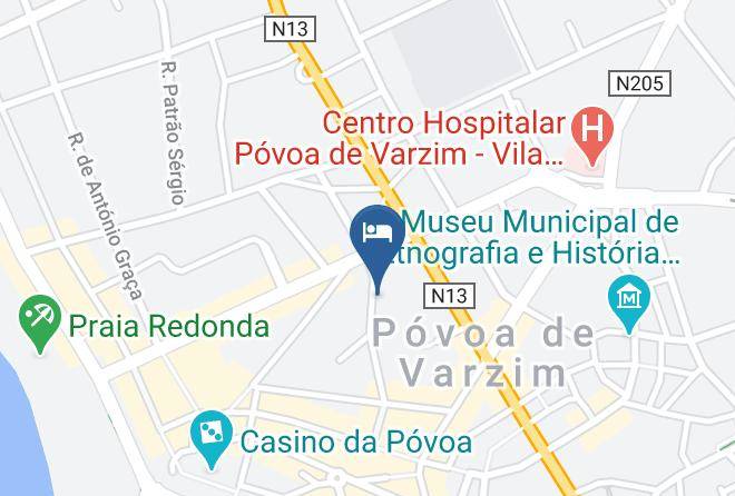 Povoa De Varzim - Alojamento Local Povoa Do Mar Maps