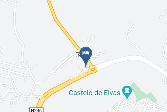 Elvas - Alojamento Luso Espanhola Maps