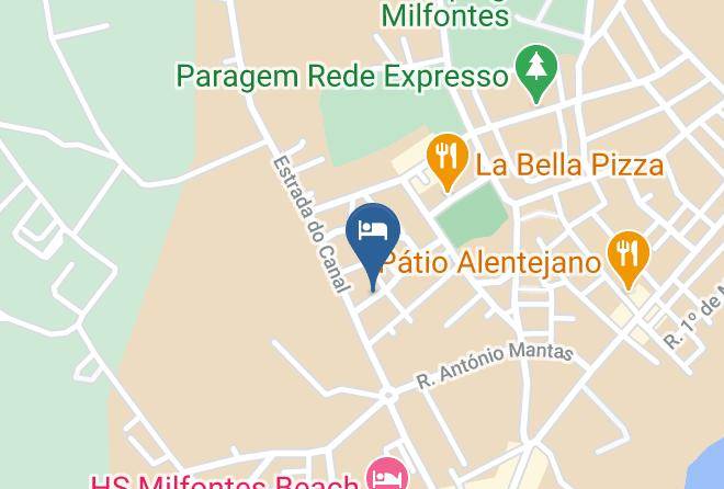 Odemira - Alojamento Millage Maps
