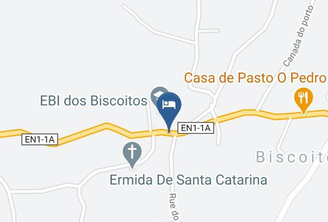 Praia Da Vitoria - Alojamento Ponta Negra Maps