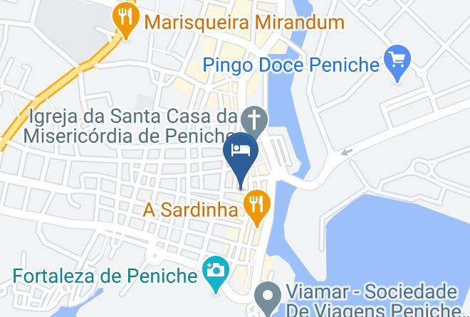 Peniche - Alojamento S Joao Maps
