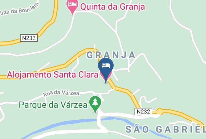 Manteigas - Alojamento Santa Clara Maps
