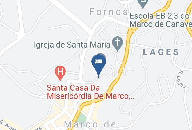 Marco De Canaveses - Alojamento Santa Maria Near Siza Vieira Church Maps
