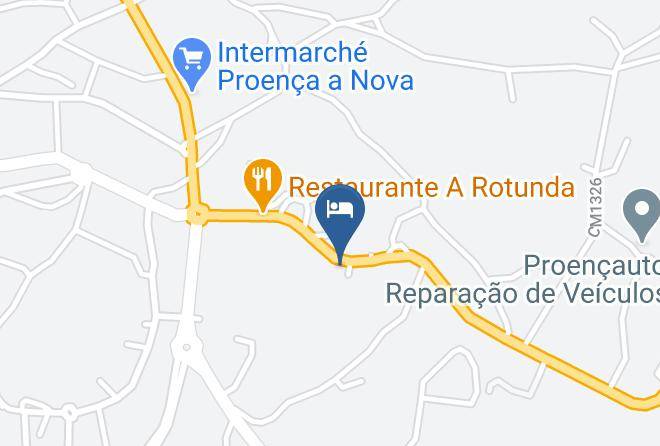 Proenca A Nova - Alojamento Suites Do Pinhal Maps