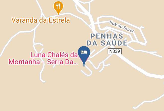 Covilha - Alojamento Trilhos E Cumes Maps