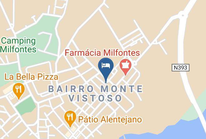 Odemira - Alojamentos Vitinho Quartos Maps