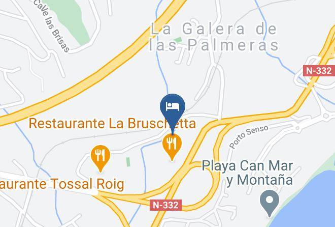 Alicante - Alojamiento Altea Teteria Jardin De Los Sentidos Maps