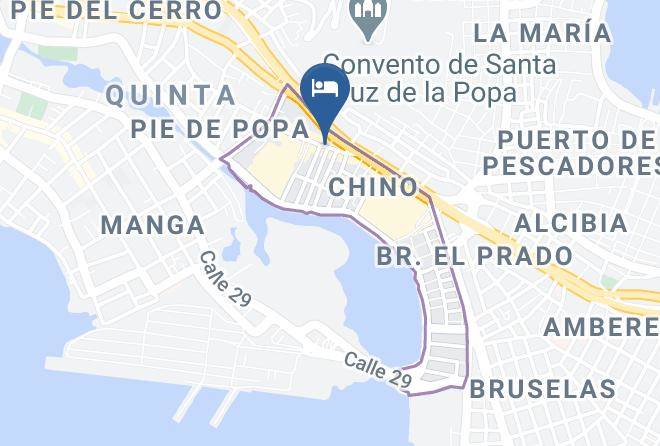 Cartagena De Indias - Alojamiento Arte Y Salud Maps