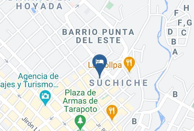 Tarapoto - Alojamiento Bambu Maps