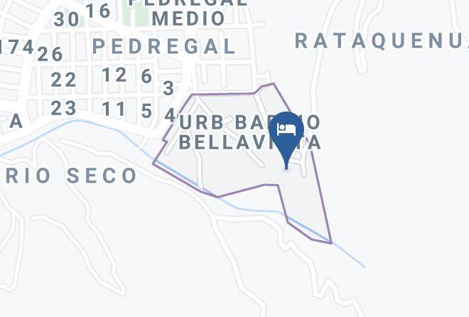 Huaraz - Alojamiento Bella Vista Maps