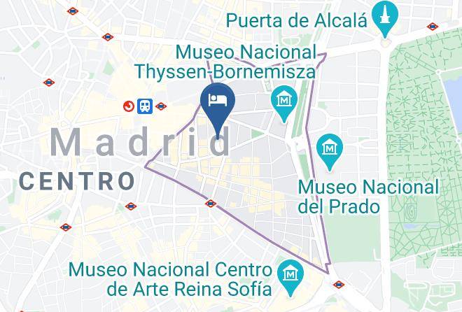 Madrid - Alojamiento Carrera Maps