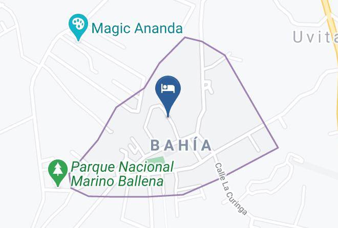 Osa - Alojamiento Cecilia Maps