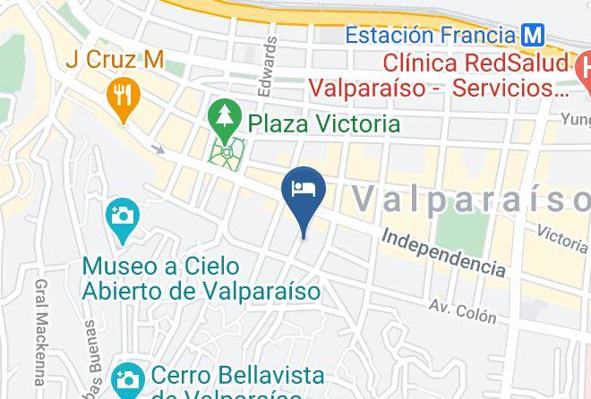 Valparaiso Province - Alojamiento Centro Valparaiso Maps